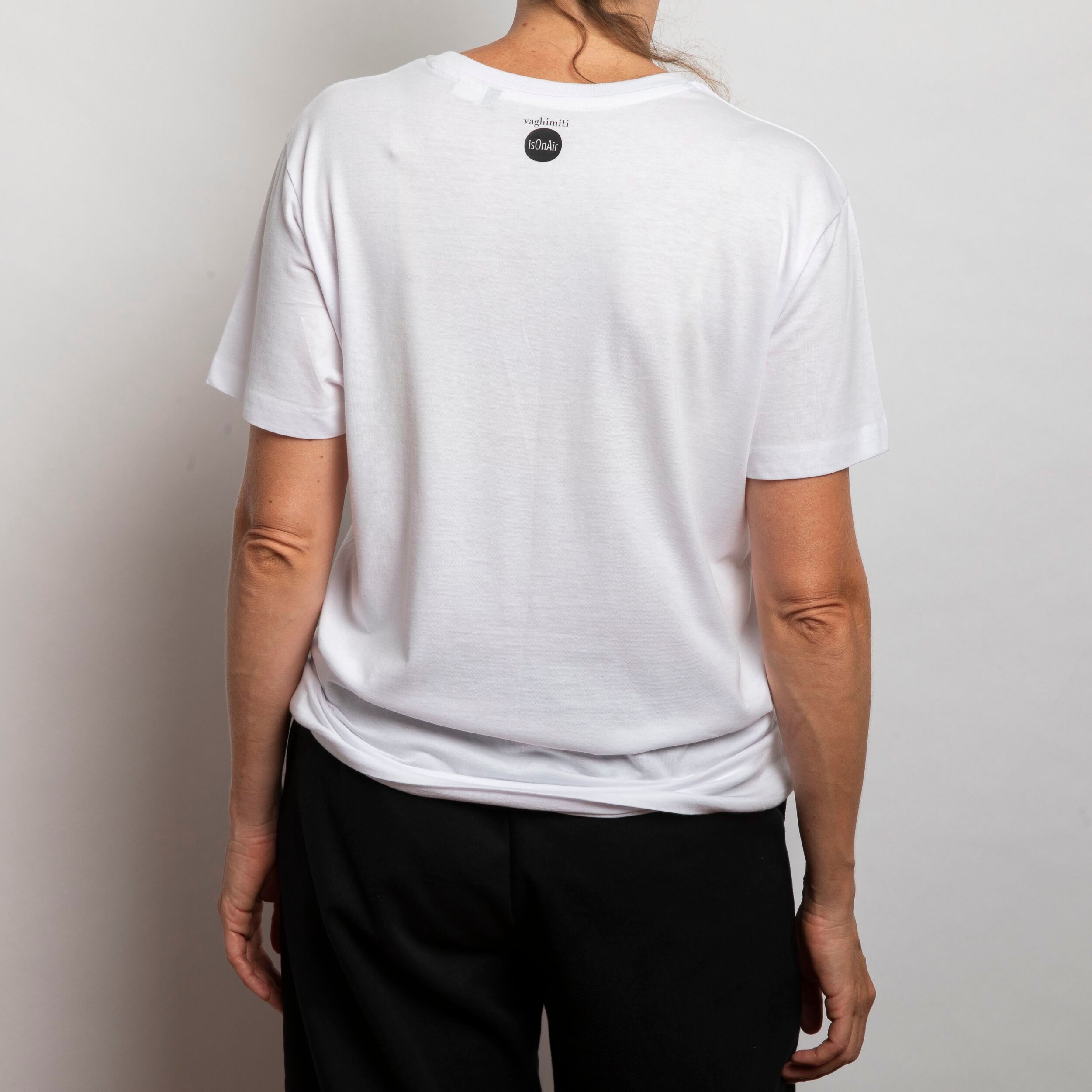 Футболка из органического хлопка с принтом isOnAir Vaghimiti ARCH-00062217 - Вид №3