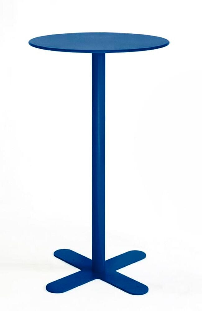 Высокий круглый садовый стол из оцинкованной стали iSimar Антиб ARCH-00108569 - Вид №13
