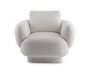 Тканевое вращающееся кресло