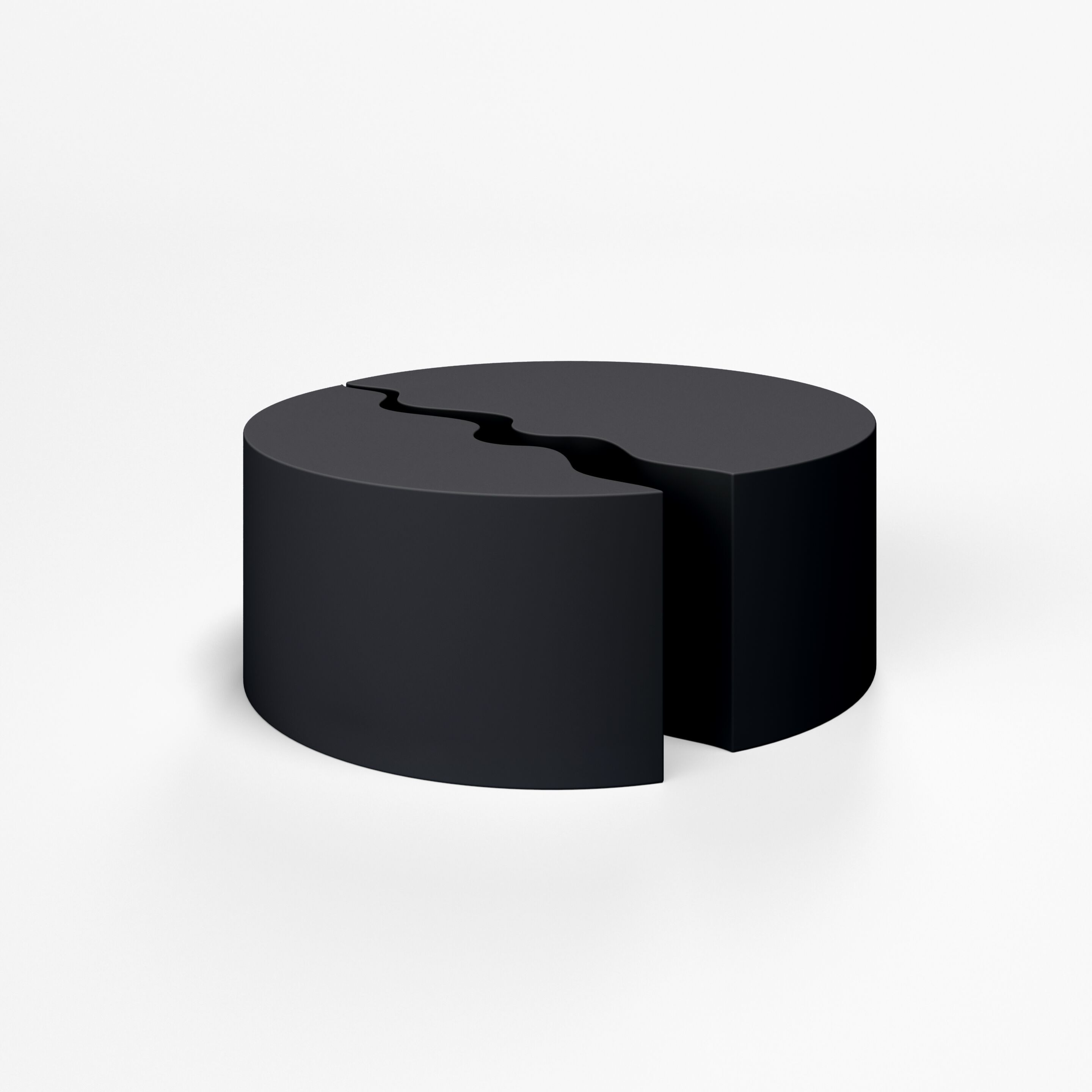 Круглый модульный пуф с пенопластовым покрытием SIXINCH DUAL ARCH-00096567 - Вид №6