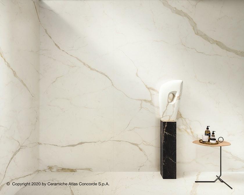 Atlas Concorde Белая плитка для стен с эффектом мрамора Marvel shine sun-id-1375735 - Вид №58