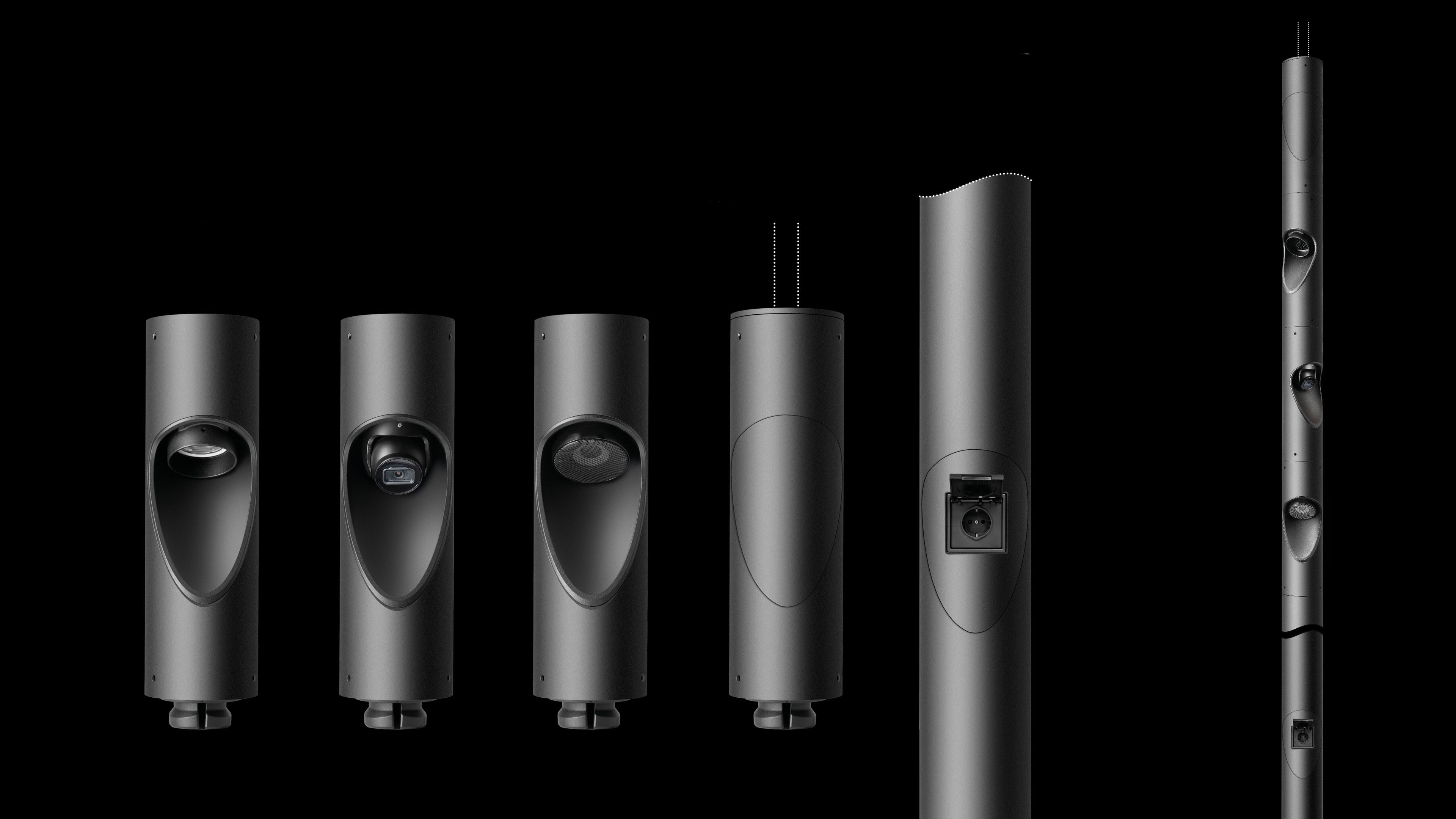 Алюминиевый светодиодный уличный фонарь для сада SIMES Shift Pro ARCH-00029631 - Вид №5