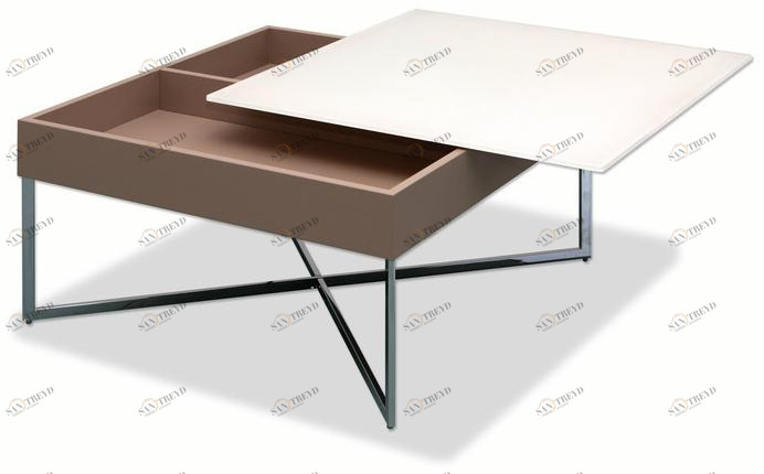 Ronald Schmitt Журнальный столик с журнальной стойкой  K449 