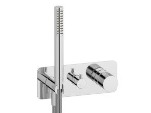 3 отверстия утопленный смеситель для душа с ручным душем