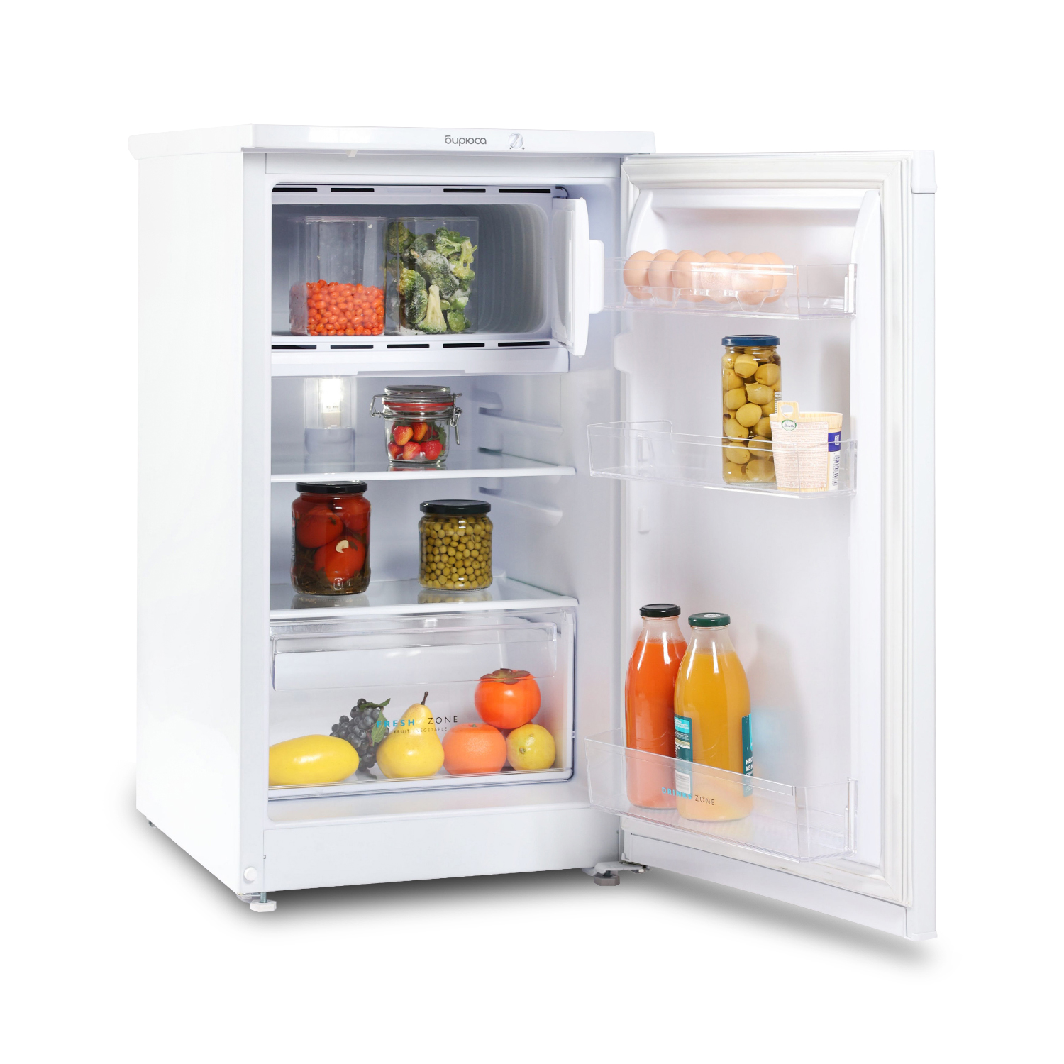 9283689 Холодильник компактный   БИРЮСА 408 белый STDN-0104568 - Вид №5