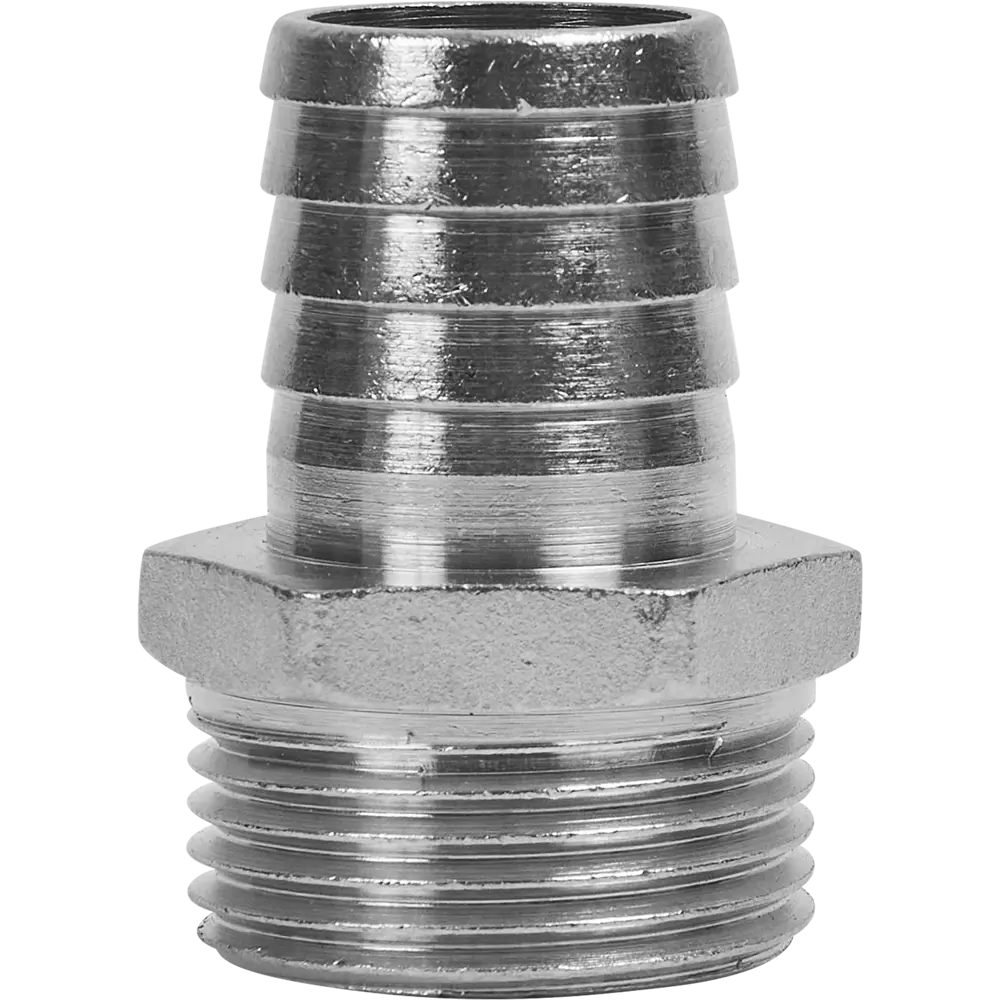 Штуцер STOUT 1"x25 мм для трубопроводов из никелированной латуни 84868155 STLM-0805979 - Вид №1