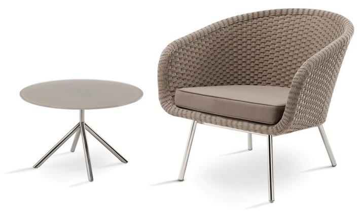 FueraDentro Садовое кресло Batyline® с подлокотниками Shell Secep - Вид №2