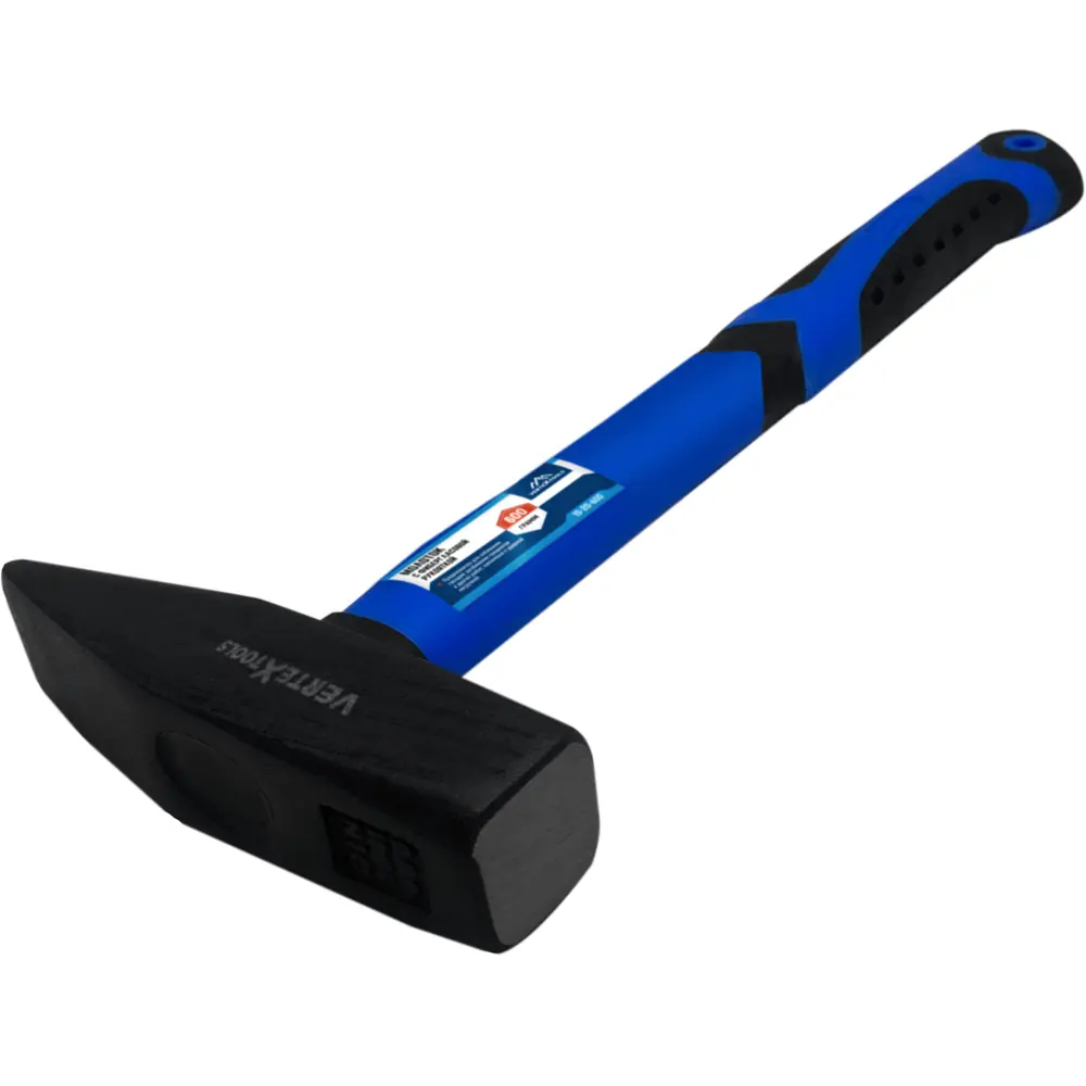 Молоток слесарный Vertextools с фиберглассовой ручкой 600 г 89411084 STLM-1577549