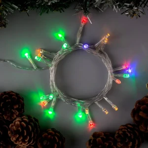 90687113 Электрогирлянда комнатная Luazon lighting 1080342 нить 2.5 м 25 ламп бесцветный 1 режим работы STLM-0956239