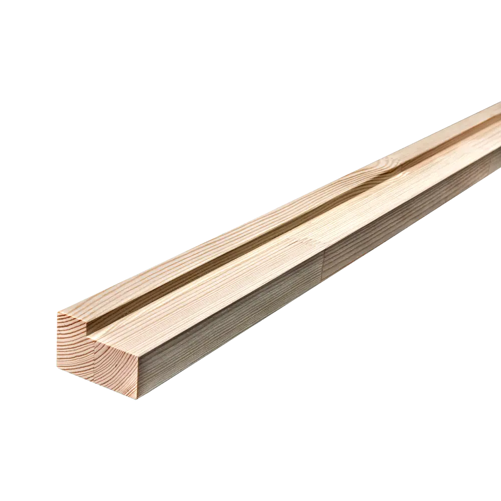 PORTIKA Дверная коробка из массива сосны для одностворчатых дверей 87418930 STLM-1581320