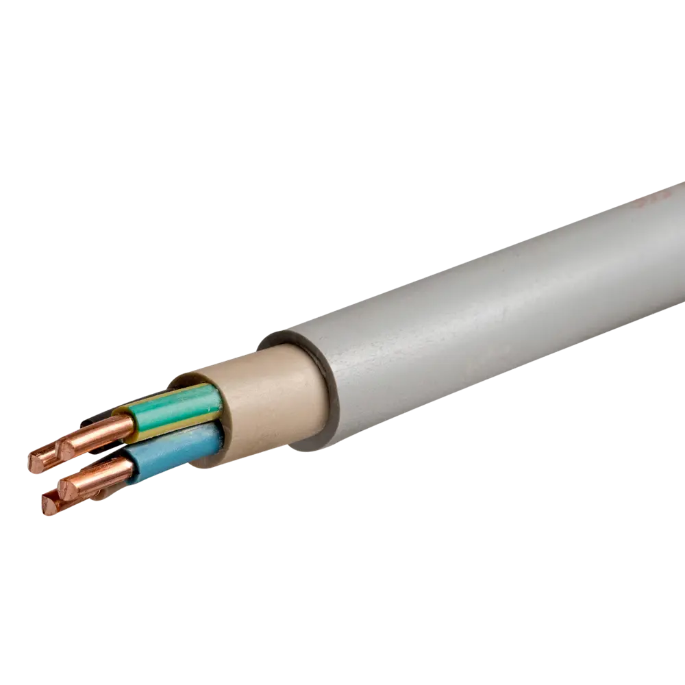 Кабель Electraline NYM 4х6, на отрез, ГОСТ STLM-2017224