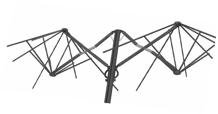 Scolaro Parasol Двойной квадратный зонт Galaxia sun-id-1429207 - Вид №1