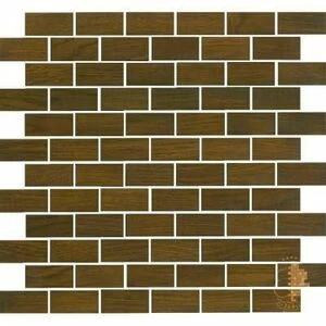 Мозаика и 3D панели из дерева Tarsi Кирпич 2013 Дуб Селект (Гладкая) 331х331 мм.