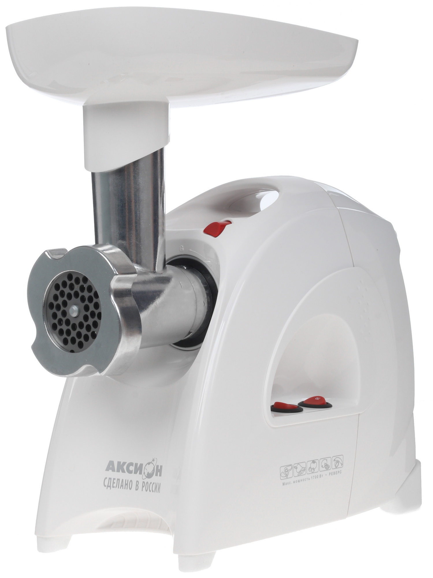 1209056 Мясорубка электрическая Аксион М 41.03 белый STDN-0069797 - Вид №1