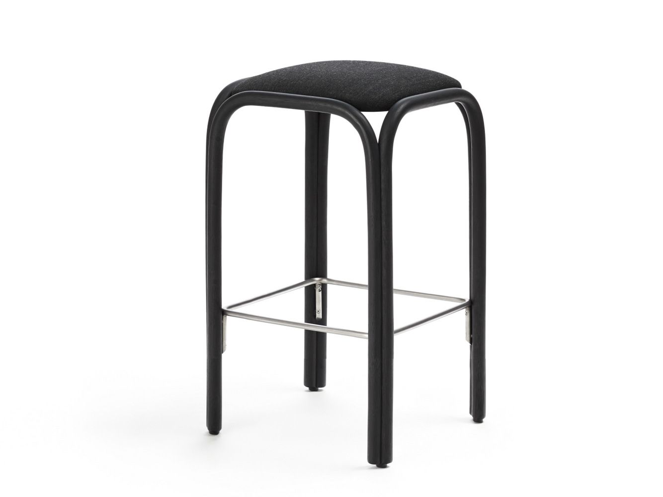 Высокий стул из ротанга с мягким сиденьем EXPORMIM Fontal ARCH-00009684 - Вид №1