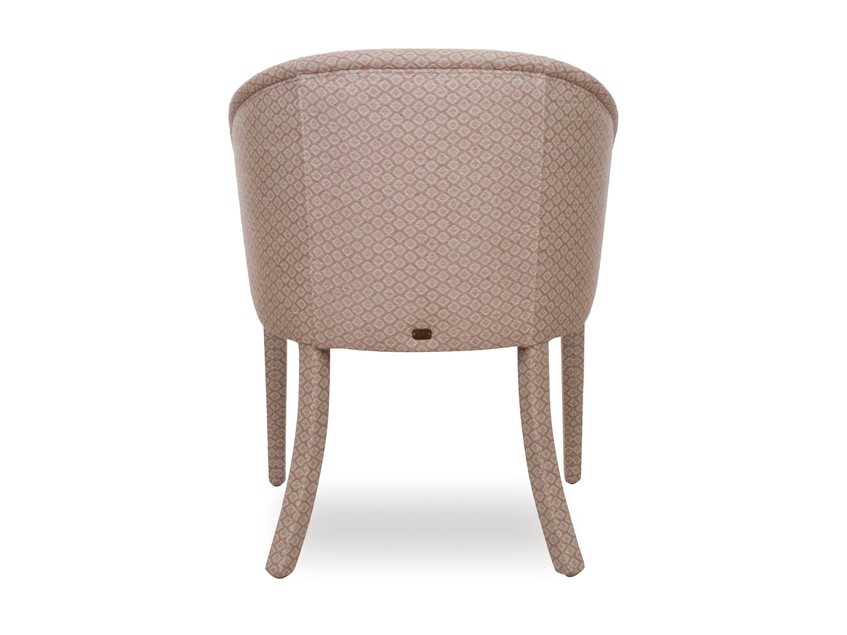 Мягкий тканевый стул с подлокотниками CREARTE COLLECTIONS GIRONA UP ARCH-00093698 - Вид №3