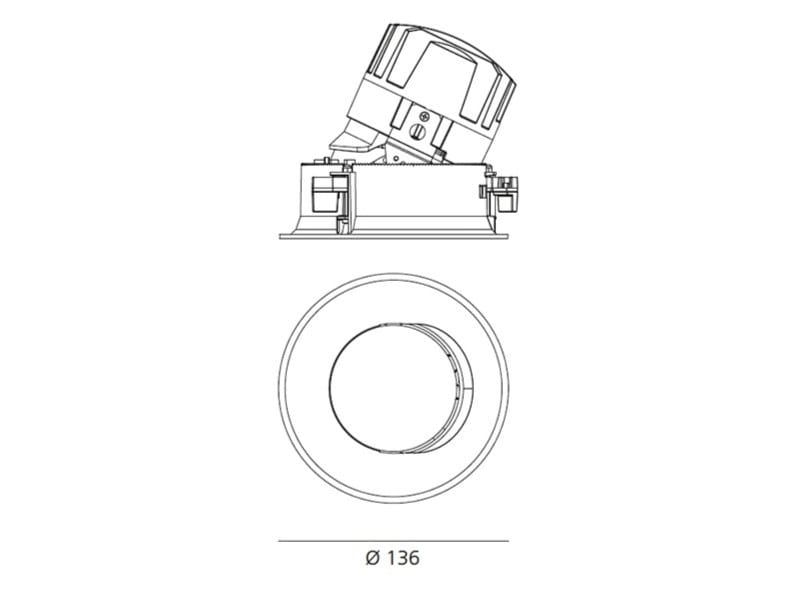 Алюминиевый круглый регулируемый светодиодный прожектор Artemide Everything ARCH-00083725 - Вид №16
