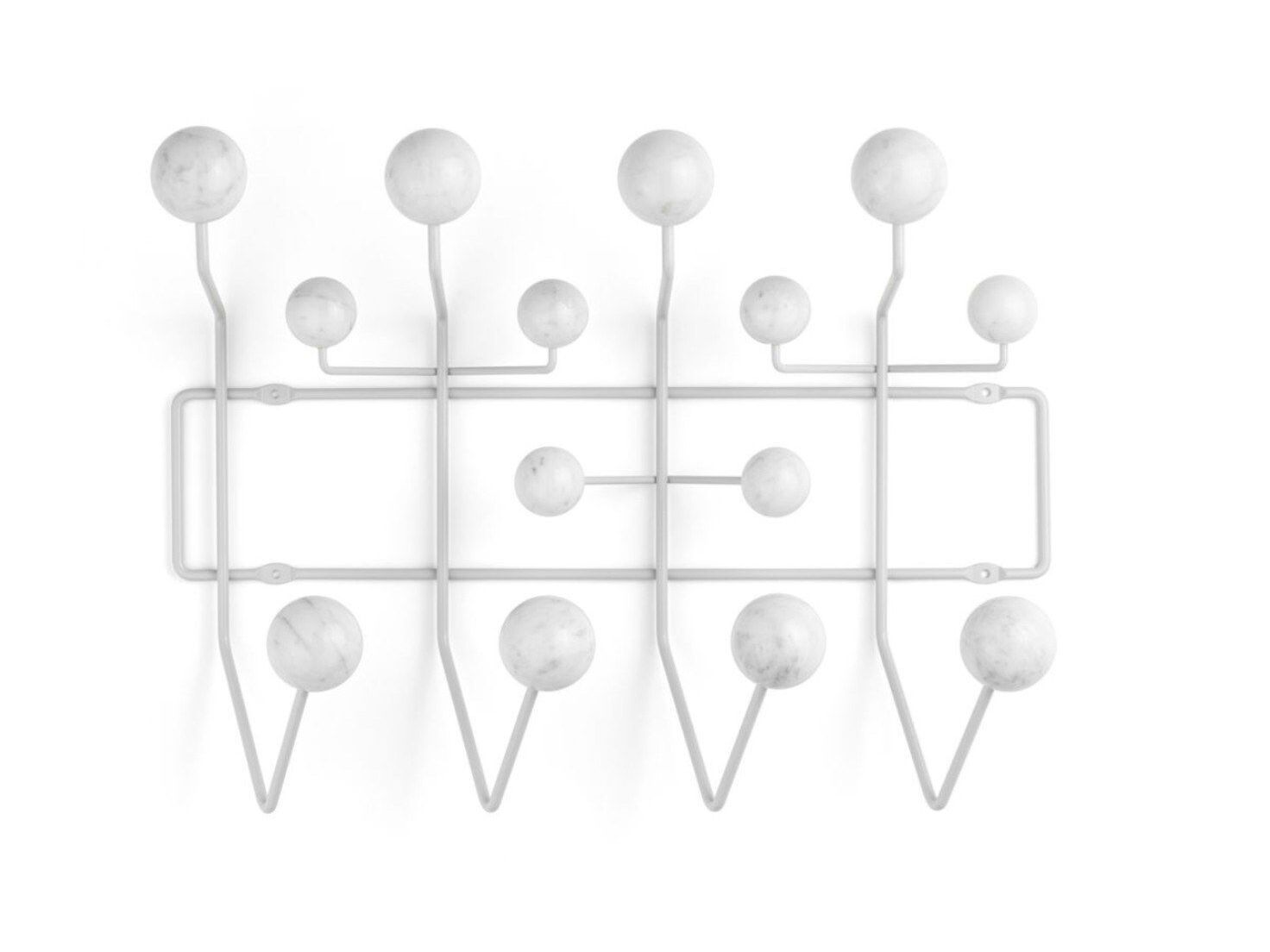 Настенная вешалка из каррарского мрамора и стали In Stock Vitra ARCH-00076628