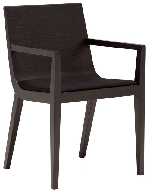 Andreu World Кресло из дерева с подлокотниками Rdl So7292 - Вид №7