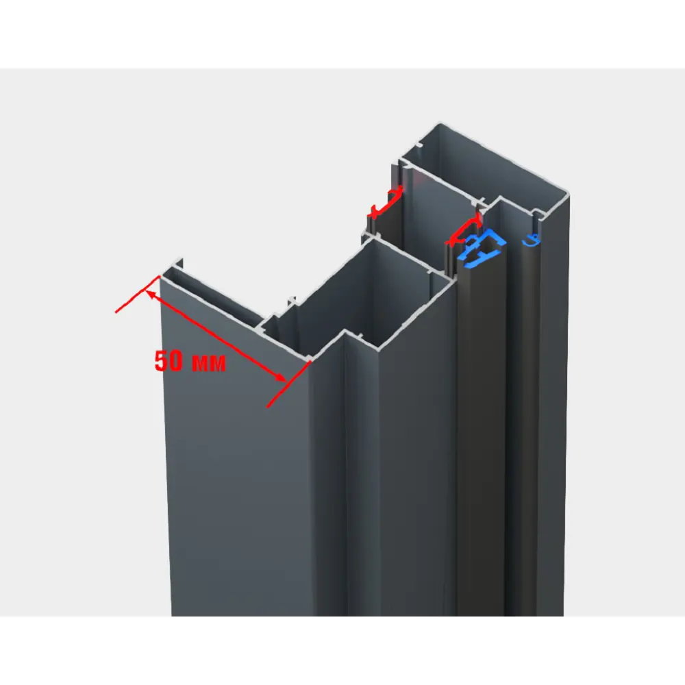 Дверь входная металлическая Термо 88x205 см левая дуб белый DOORHAN STLM-2006318 - Вид №4