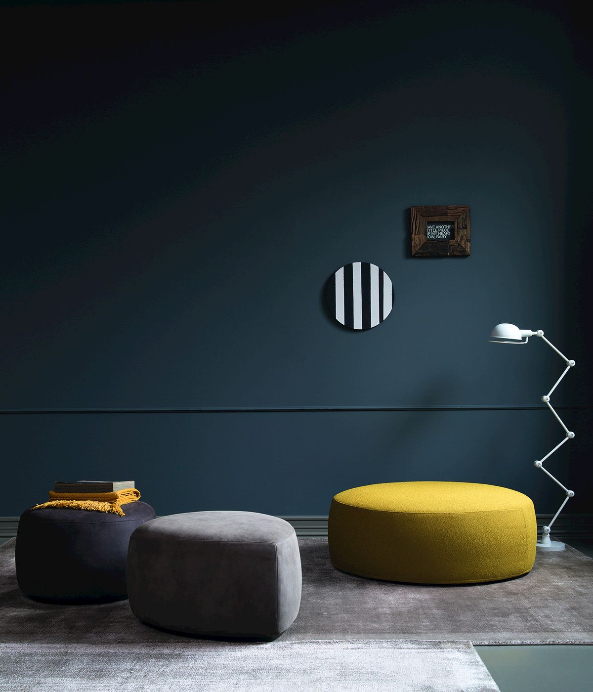 Круглый пуф из ткани BODEMA SUMO ARCH-00102223 - Вид №4