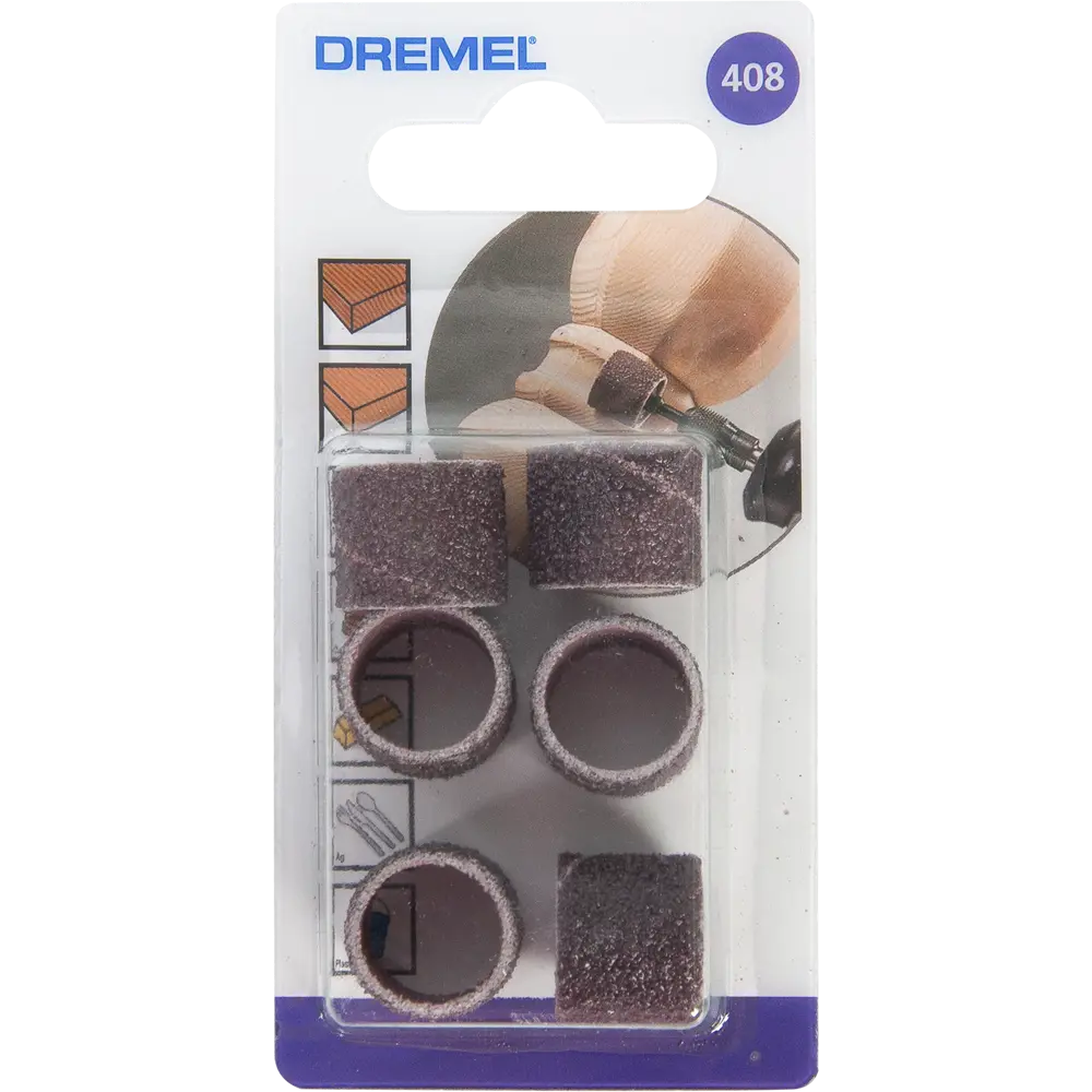 Насадка наждачный валик Dremel, 13 мм STLM-2023410 - Вид №2