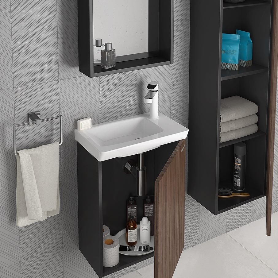 MY045-00CB00E-0000 Раковина MY045 мебельная (45см) Creavit  - Вид №1