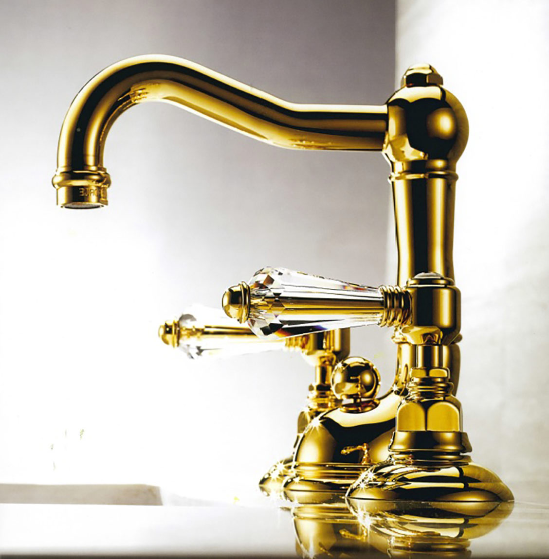 1404 ** 93 Смеситель для ванны Nicolazzi Series Half Dome Crystal  - Вид №4