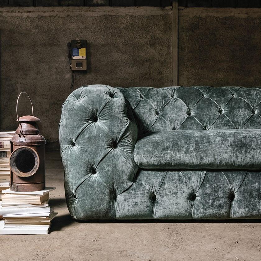 Max Divani Стеганый бархатный диван sun-id-1445133 - Вид №2