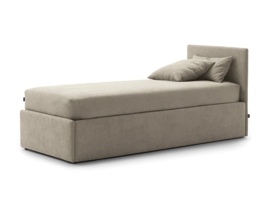 Односпальная кровать с мягким изголовьем Bolzan Line ARCH-00087243