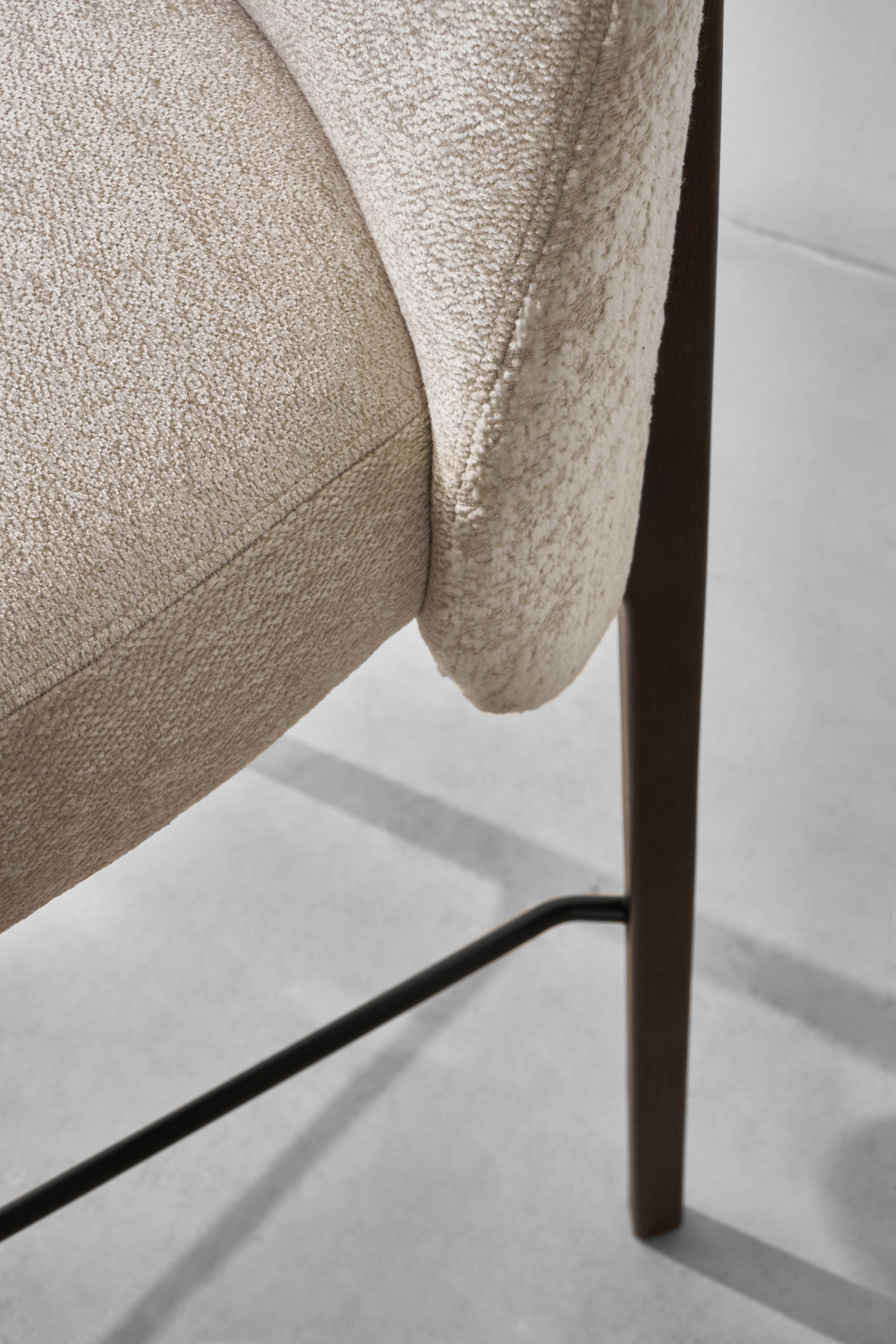 Высокий тканевый стул со спинкой District Eight Ames ARCH-00103728 - Вид №4