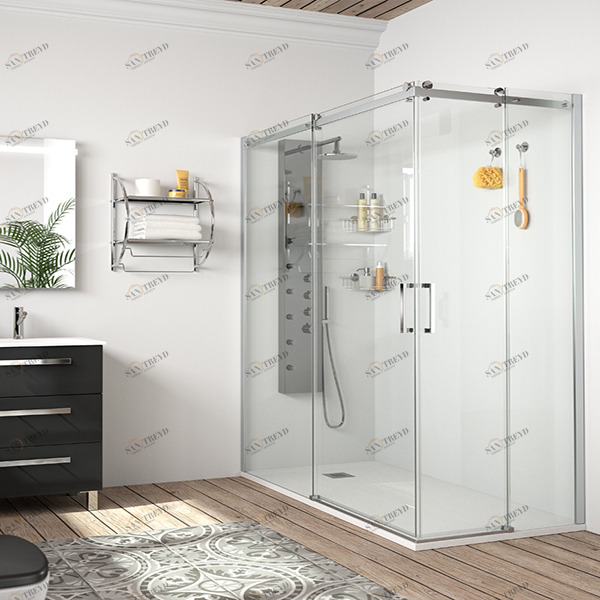 ДУШЕВОЙ УГОЛОК HELSINKI 100х80 СМ SALGAR Душевые ограждения HELSINKI 22463