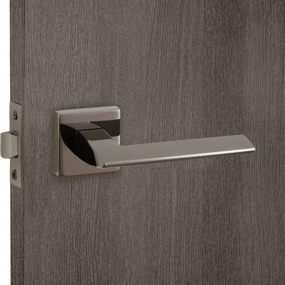 Дверные ручки 139 F комплект цвет графит 85224936 STLM-2118795 Santreyd  - Вид №8