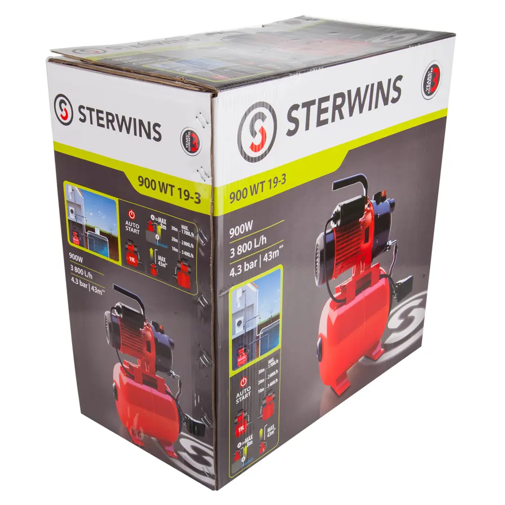Насосная станция Sterwins, 3800 л/час STLM-2090050 - Вид №4