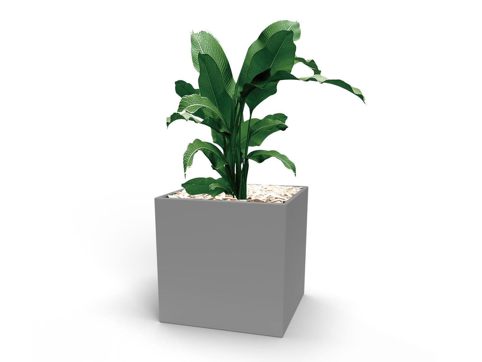 Квадратная стальная плантатор Corten™ Urbencéa SQUAR ARCH-00106956