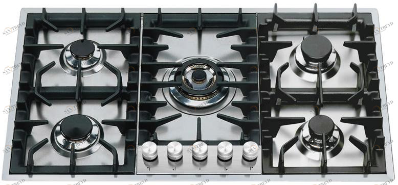 Ilve Газовая плита из нержавеющей стали Professional plus Hpt95d Santreyd 