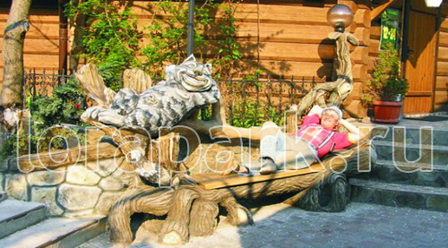 2805 Скамейка ДОМАШНИЙ КОТ LAB.Space  - Вид №1