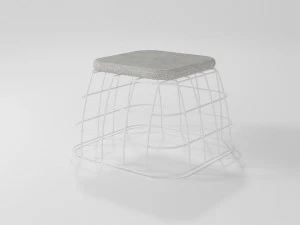 Barel Квадратный садовый пуф Filodiferro