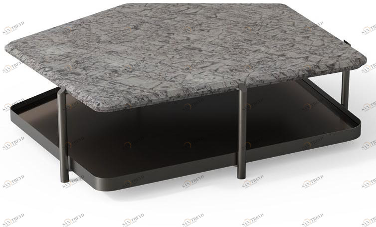 Giorgetti Журнальный столик из мрамора для гостиной Skyline sun-id-1411697