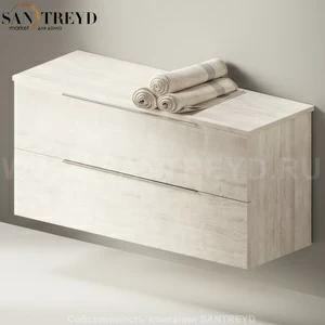 Flaminia BOX Настенная тумба 105 см с 2-мя ящиками BX436.WR