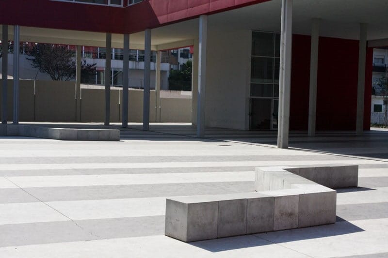 Бетонное наружное сиденье SIT форма ARCH-00083026 - Вид №5