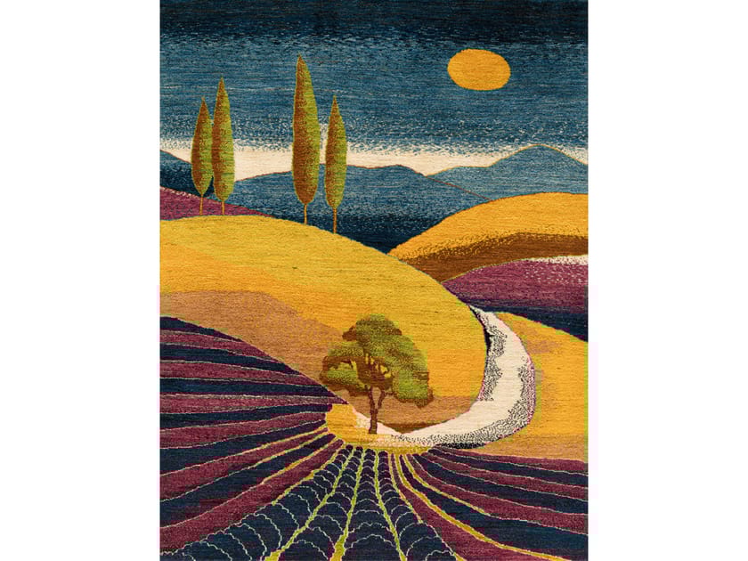 Прямоугольный шерстяной ковер Zollanvari Gabbehs Landscapes ARCH-00111038