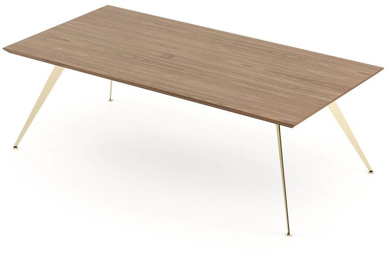 Laskasas Прямоугольный деревянный обеденный стол Winston sun-id-1413936 - Вид №1