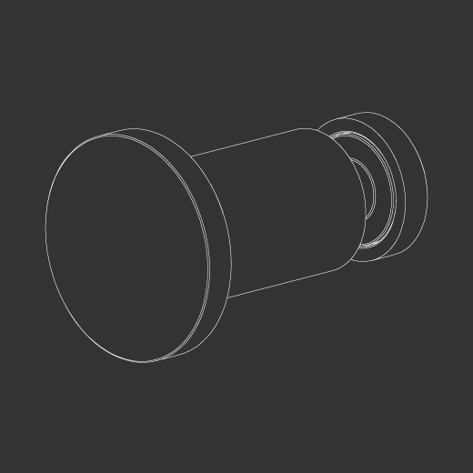 Ручка для стеклянной душевой кабины для открывания снаружи  STE31 CEADESIGN  - Вид №1