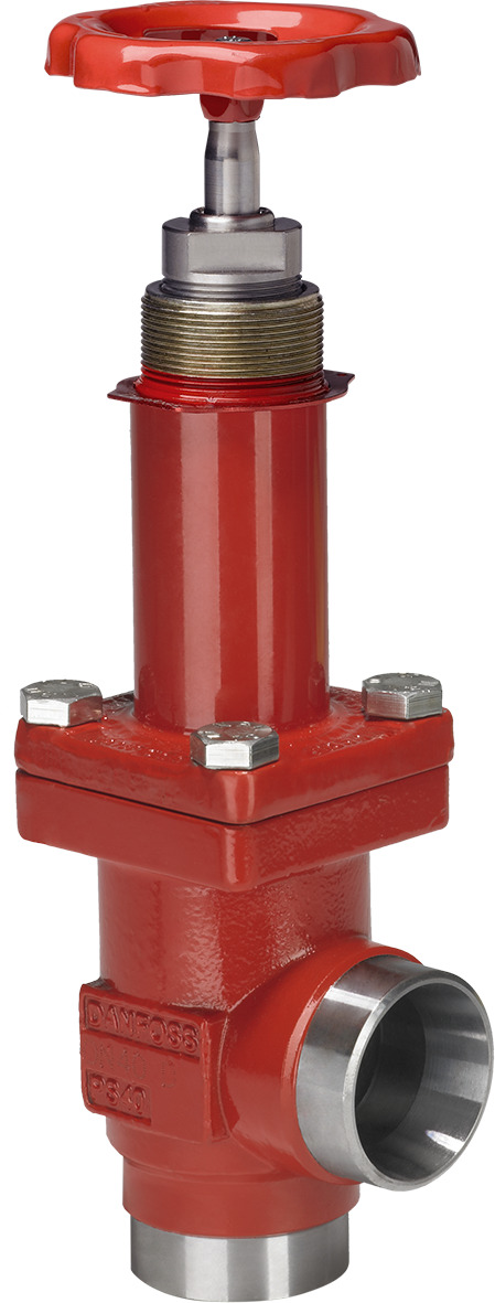 Danfoss SVA-L — запорные клапаны с удлиненным штоком SVA-L 20 D STR H-WHEEL Запорный клапан 148B5350  - Вид №8