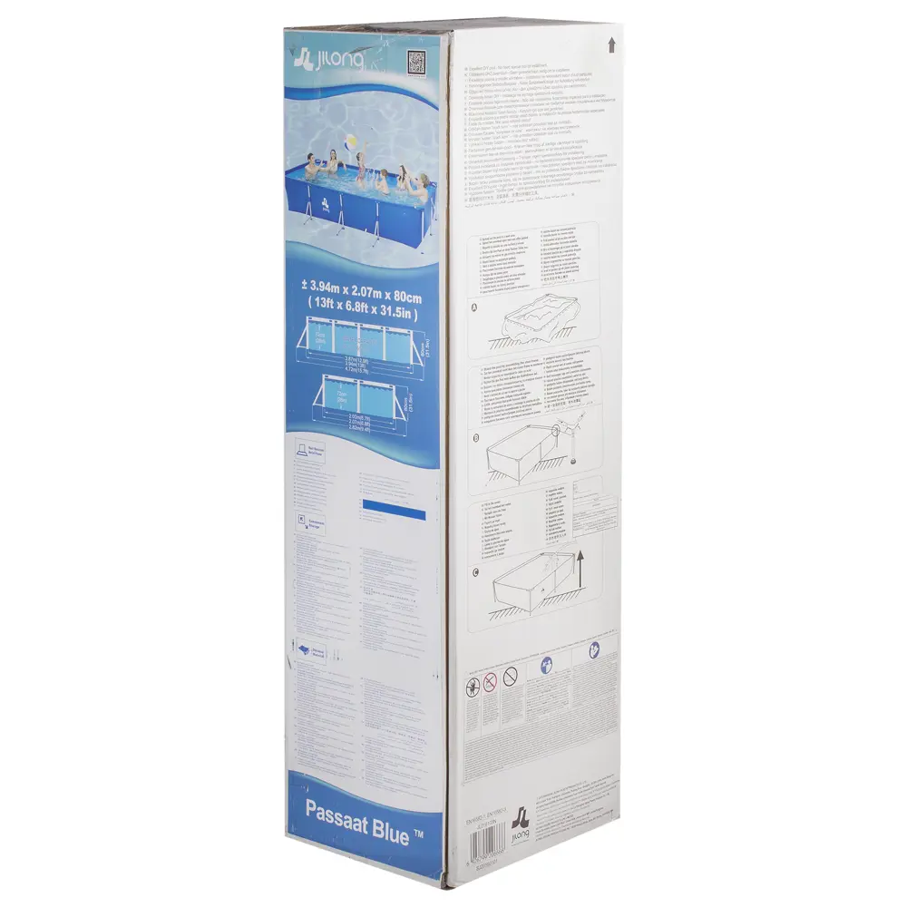 Бассейн каркасный 394x207x80 см Santreyd STLM-2180473 - Вид №1