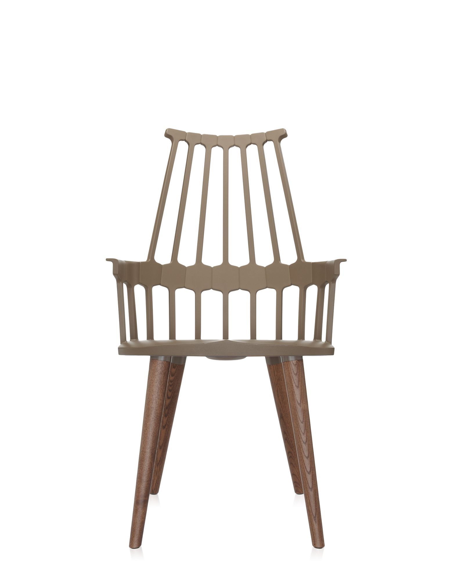 Стул из инженерного пластика с подлокотниками Kartell COMBACK ARCH-00047836 - Вид №8