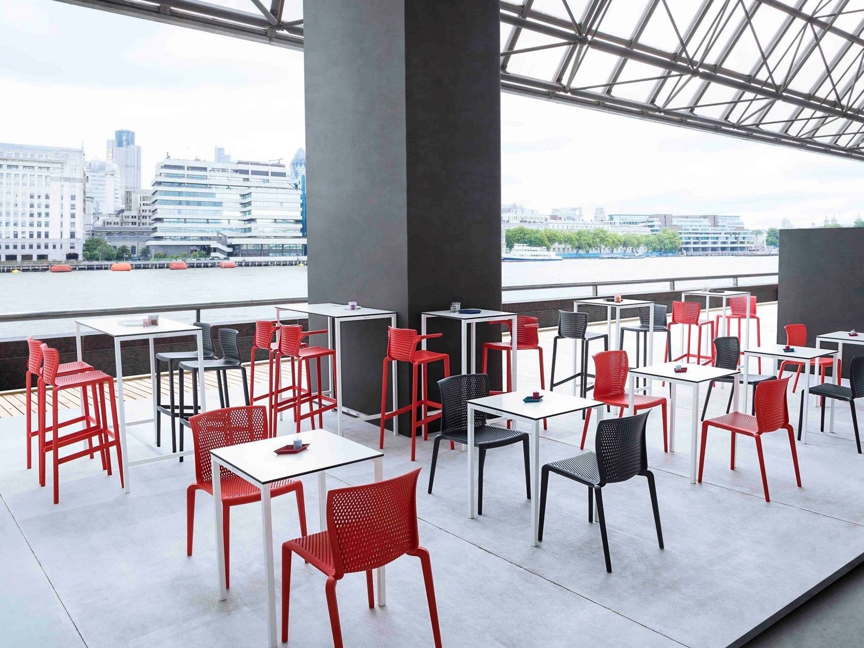 Штабелируемый стул из инженерного пластика GABER Spyker ARCH-00104647 - Вид №6