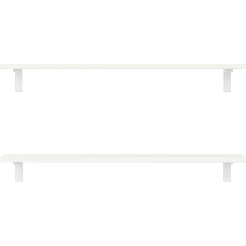 Santreyd Полка настенная Белый лед 80x20 см для стильного интерьера 89392611 STLM-1539789 - Вид №1