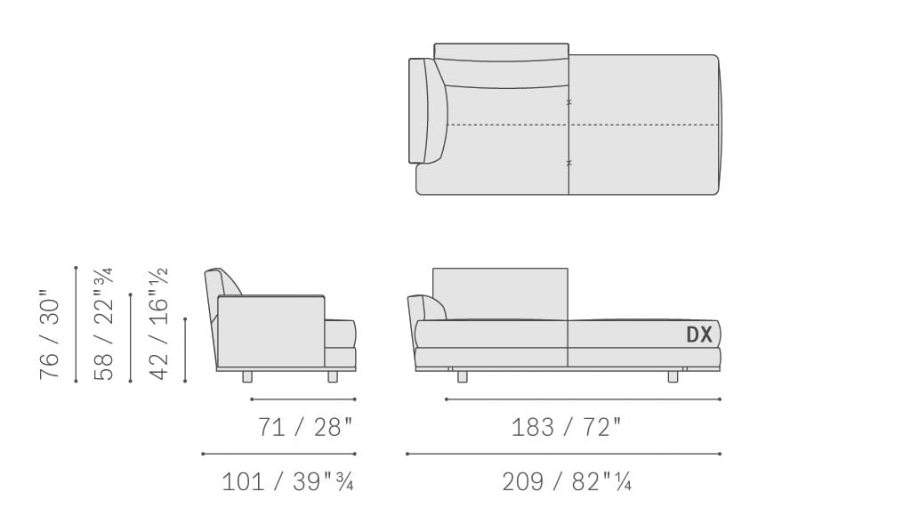 Ткань диван Poltrona Frau коллекция-диваны и кресла ARCH-00054952 - Вид №10